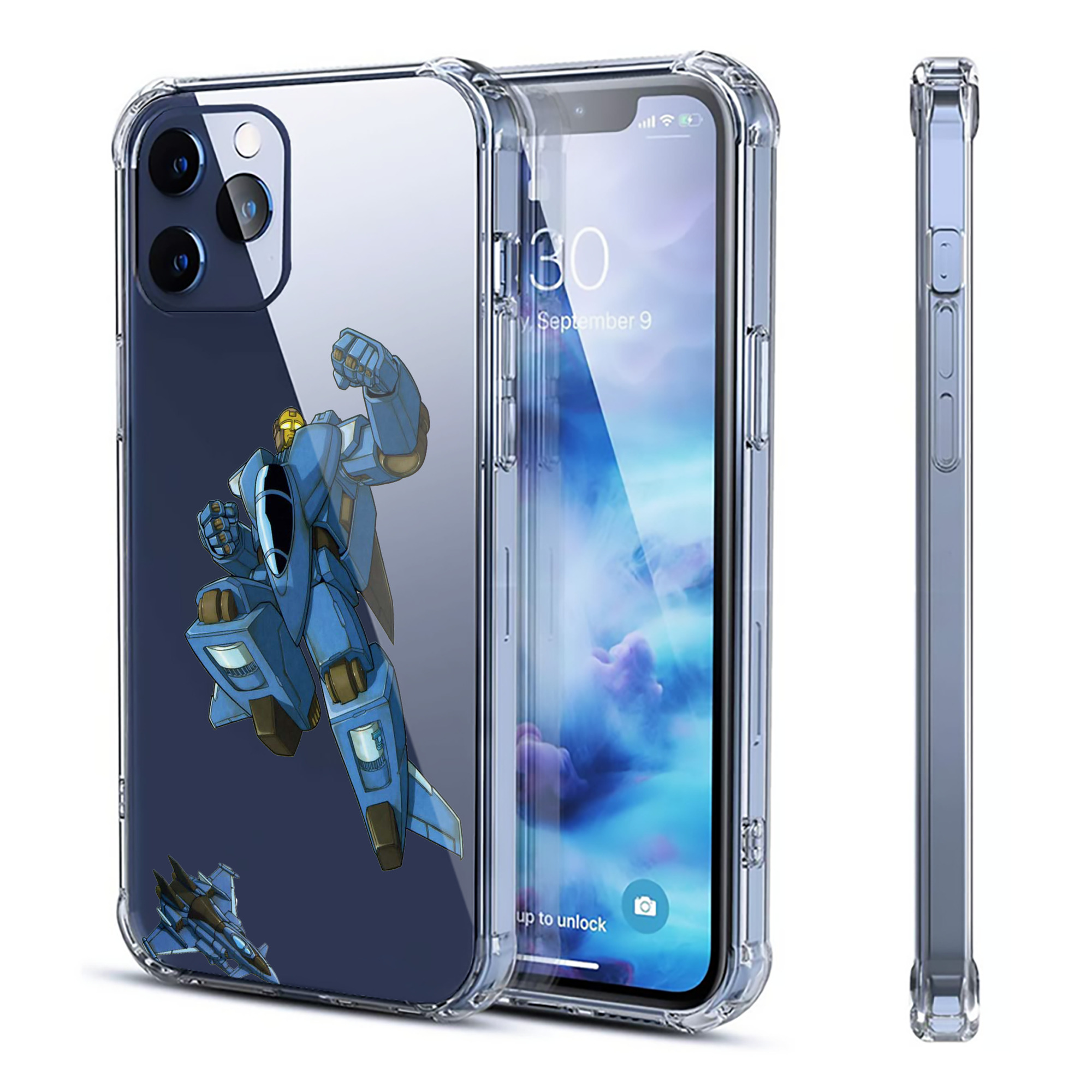 （画像用）  【iPhone 12シリーズ対応】透明スマホケース（クリアソフトケース）